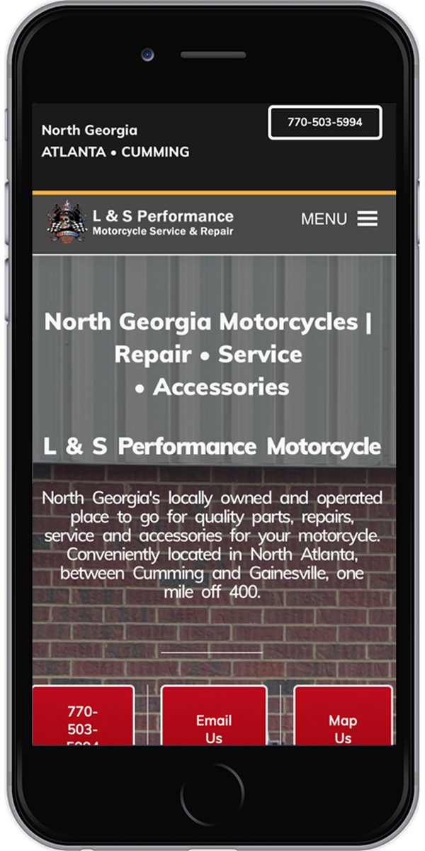 Motorcycle Repair Shop<hr>Cumming, GA